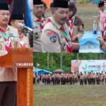 Buka Jambore Kwarcab, Bupati Monadi: Pramuka Jadi Benteng Karakter Anak Muda Kerinci