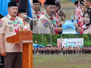 Buka Jambore Kwarcab, Bupati Monadi: Pramuka Jadi Benteng Karakter Anak Muda Kerinci