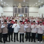 Hadiri Pelepasan di Asrama, Wabup Murison Doakan Jamaah Haji