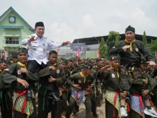 Al Haris Siap Fasilitasi Kejuaraan Pencak Silat Militer Jambi