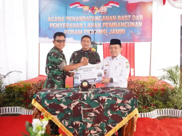 Jambi Bersiap Punya KODAM Baru, Pemprov Hibahkan Lahan 13 Hektar