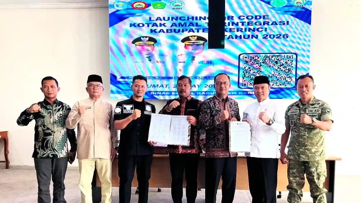 Kerinci Luncurkan QR Code Kotak Amal