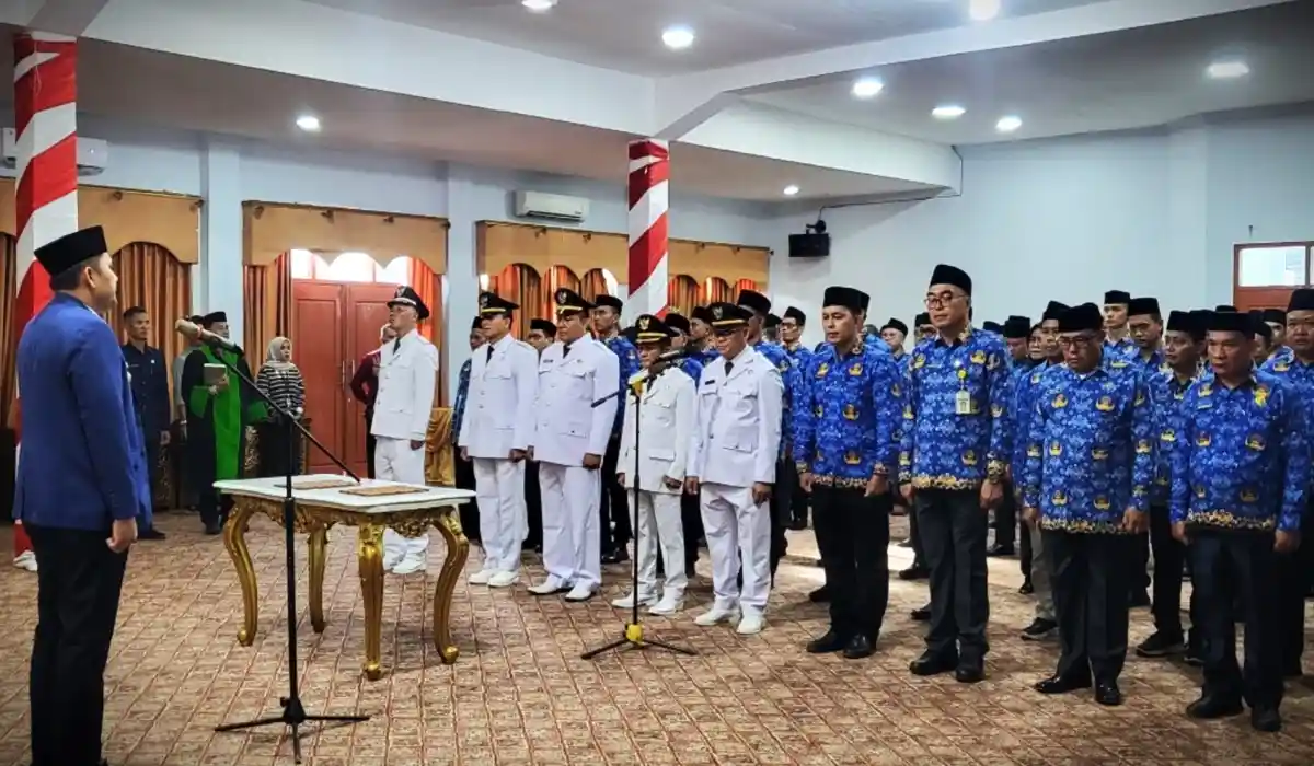 Ini Nama-nama 80 Pejabat Baru di Merangin Yang Dilantik Bupati M. Syukur