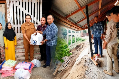 Aksi Cepat Murison: Peluk Hangat dan Bantuan Nyata untuk Korban Banjir Pengasi Baru