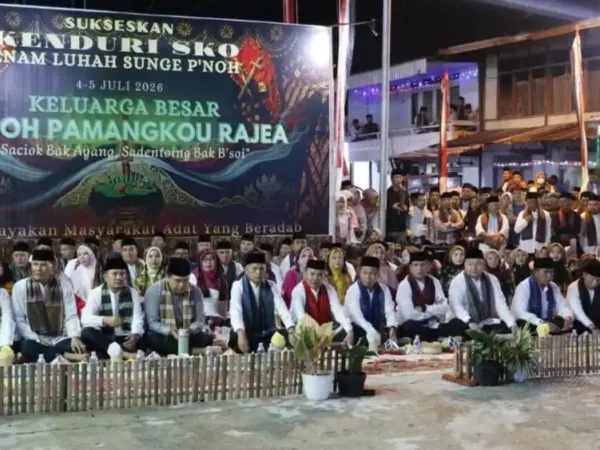 Kemeriahan Malam Puncak Luhah Pamangkou Rajea di Sungai Penuh