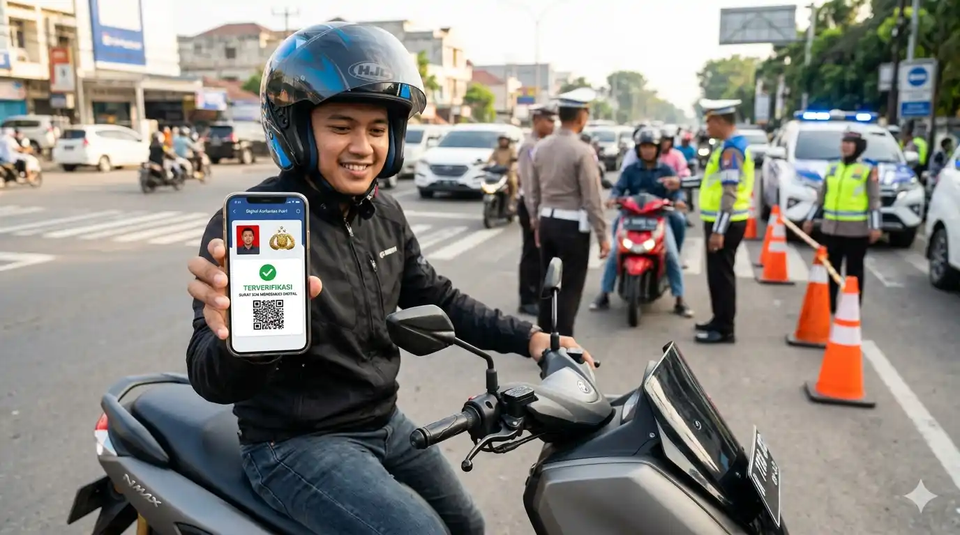Cara Praktis Buat SIM Digital Lewat HP