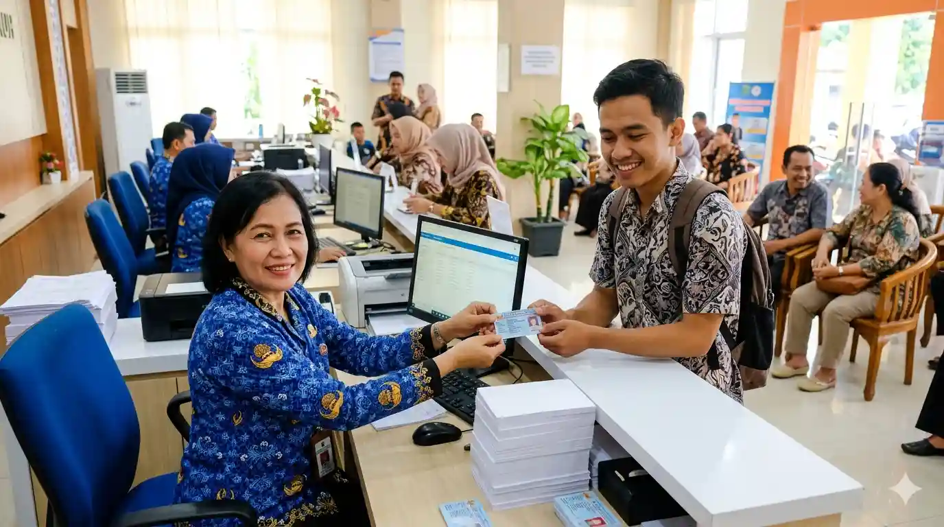 Stok Blangko e-KTP Sungai Penuh Aman Sepanjang 2026