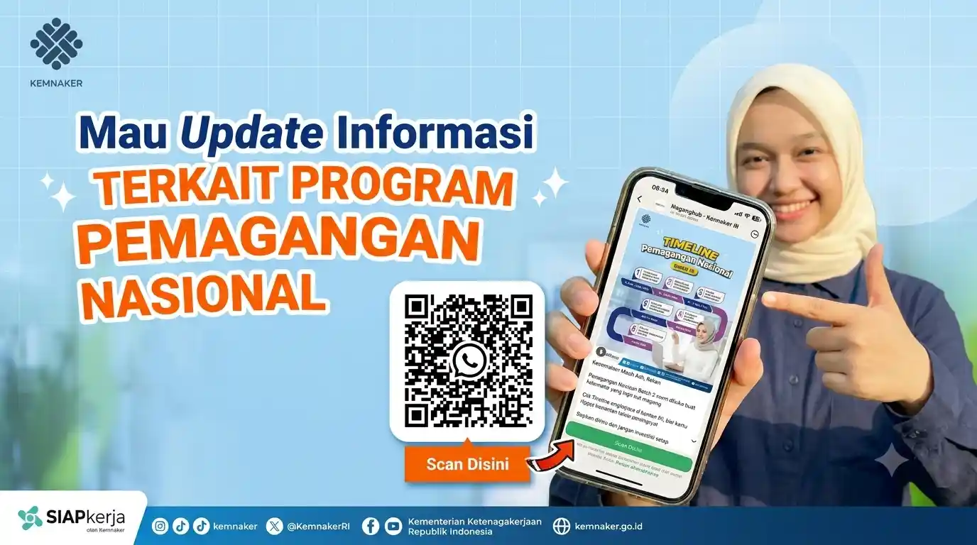 Kemnaker Buka Sertifikasi MagangHub Tahap 2 Juni 2026