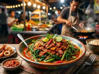 Modal Kecil Untung Melimpah, Ide Bisnis Kuliner 2027: Jual Kangkung Saus Padang Viral