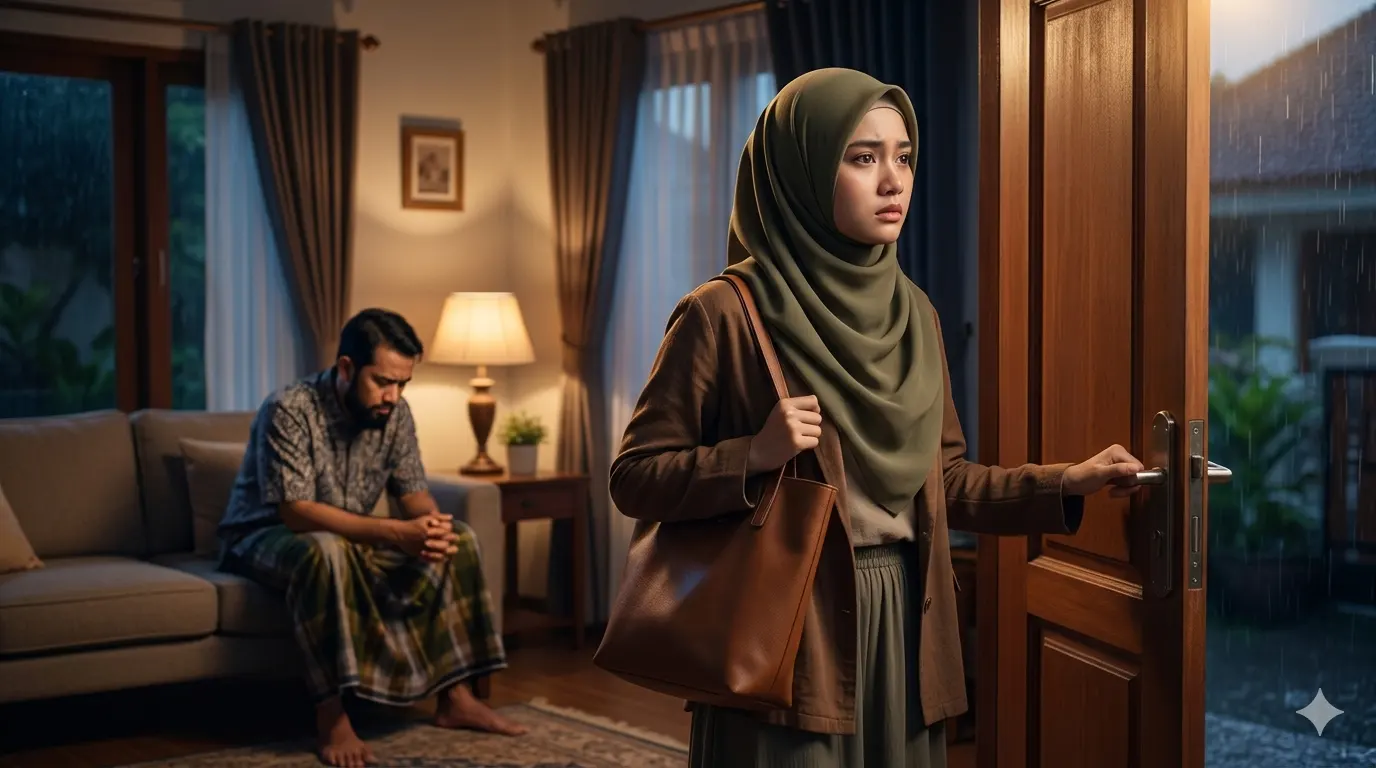 Hukum Istri Keluar Rumah Saat Bertengkar