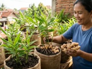 Cara Sukses Budidaya Jahe di Rumah, Modal Minim Omzet Jutaan