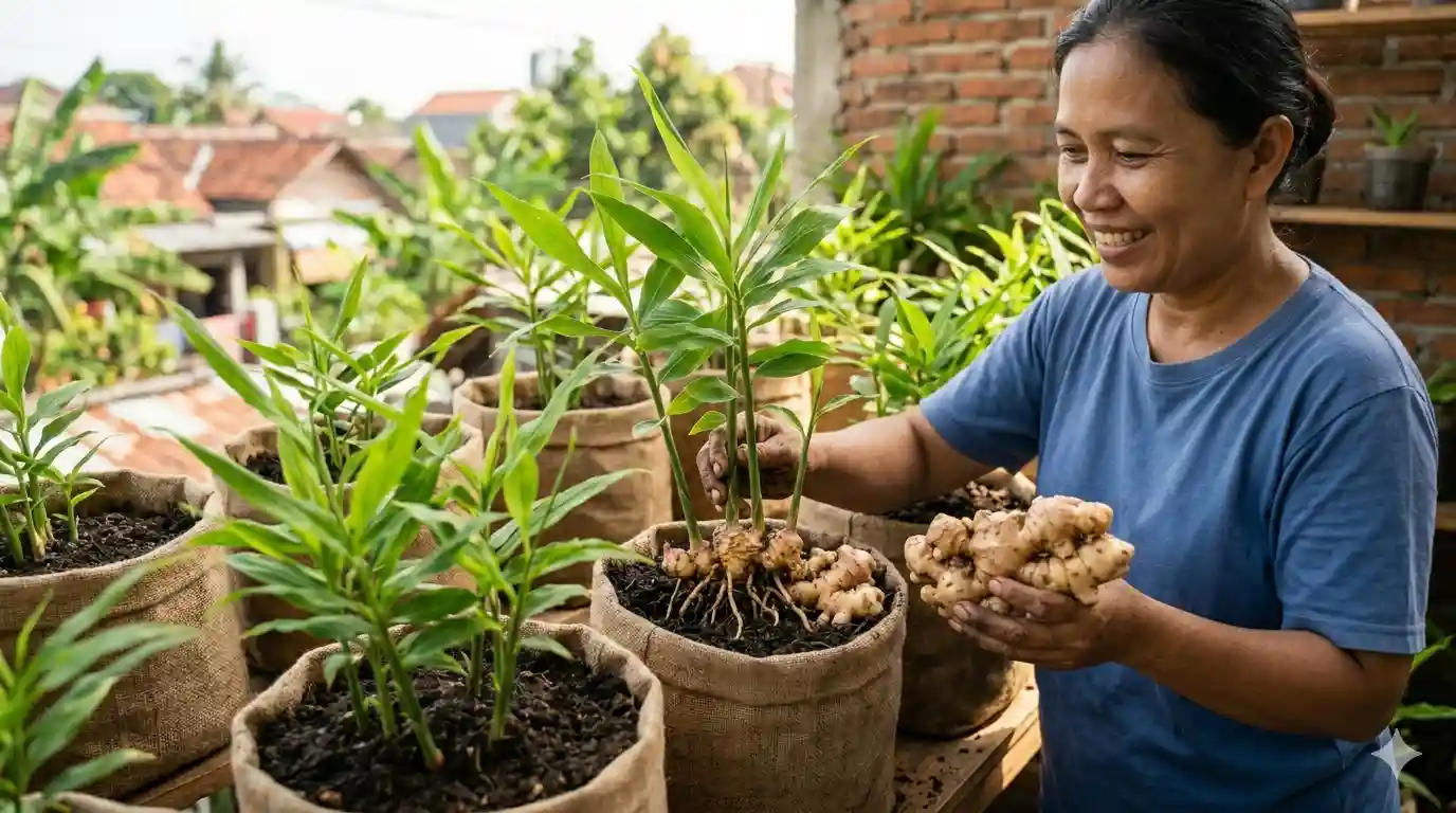 Cara Sukses Budidaya Jahe di Rumah