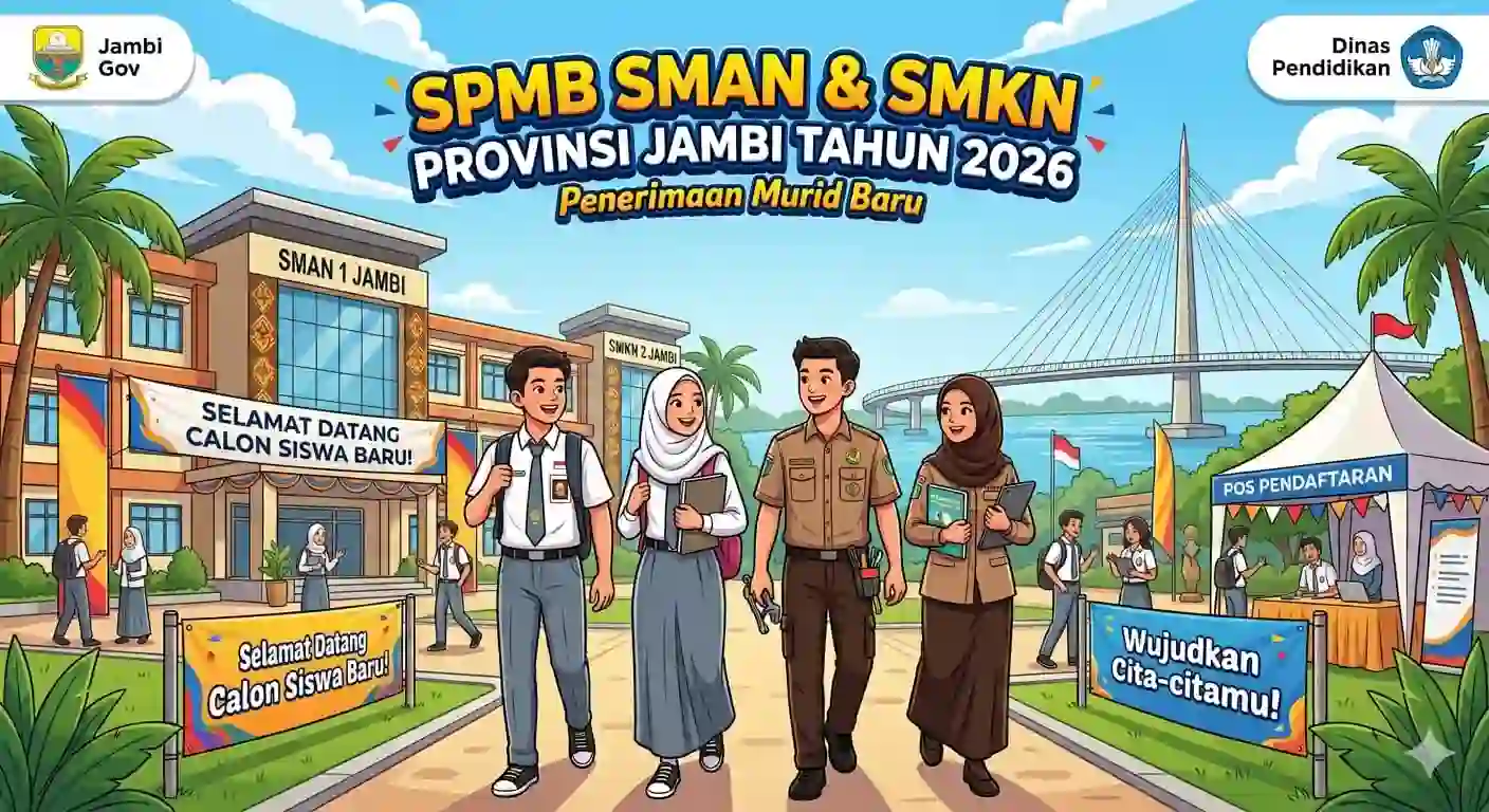 Pendaftaran SPMB SMA di Jambi 2026
