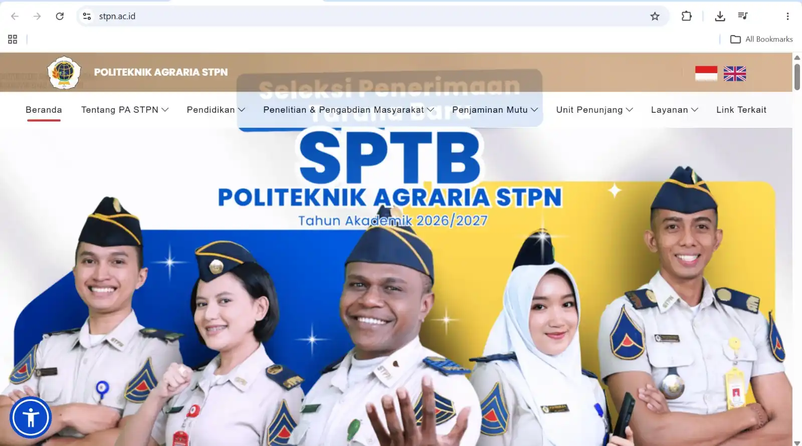 Politeknik Agraria STPN Buka Pendaftaran Kuliah Kedinasan