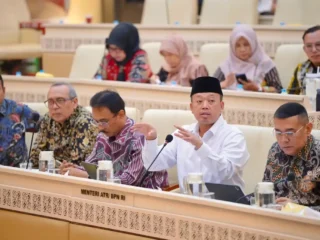 Menteri Nusron Ajukan Anggaran ATR/BPN 2027 Rp10 Triliun ke DPR
