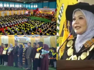 Wisuda Angkatan XXIII, STIE SAK Sukses Cetak 313 Sarjana Ekonomi Baru
