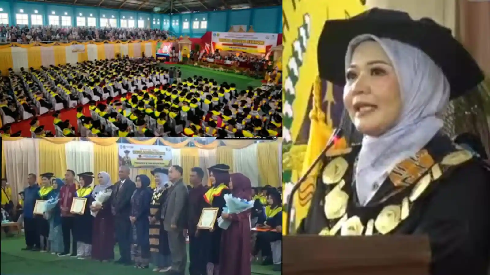 Wisuda Angkatan XXIII, STIE SAK Sukses Cetak 313 Sarjana Ekonomi Baru