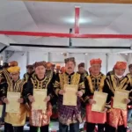 Lembaga Kerapatan Adat Tigo Luhah Belui Kukuhkan Bupati Monadi Sebagai Depati