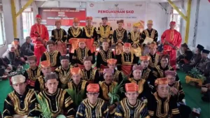 Lembaga Kerapatan Adat Tigo Luhah Belui Kukuhkan Bupati Monadi Sebagai Depati