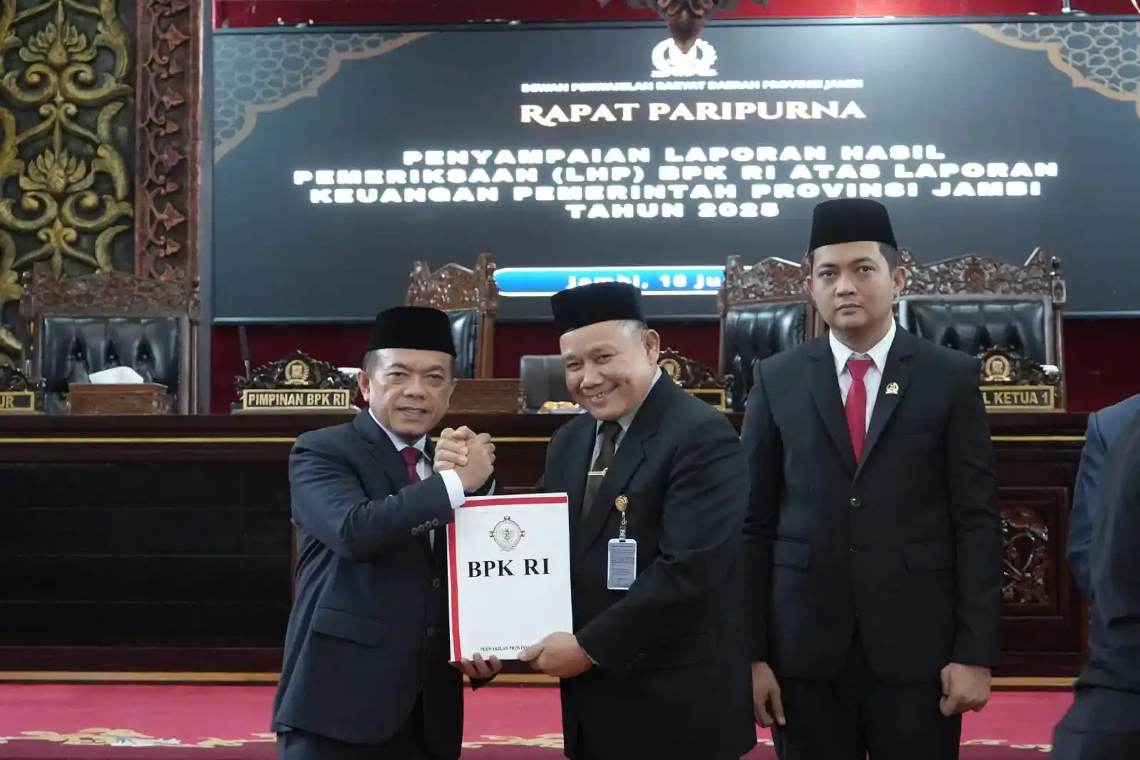 Pemprov Jambi Raih WTP 14 Kali Beruntun