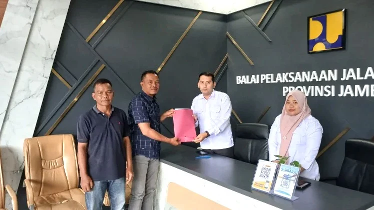 Kades Simpang Belui Desak BPJN Bongkar Box Culvert
