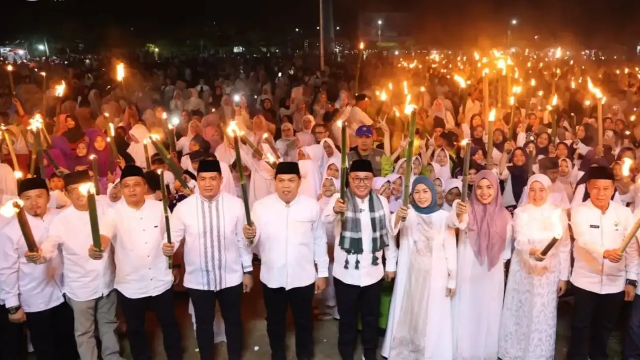 Pawai Obor Sambut Tahun Baru Islam 1 Muharram 1448 H