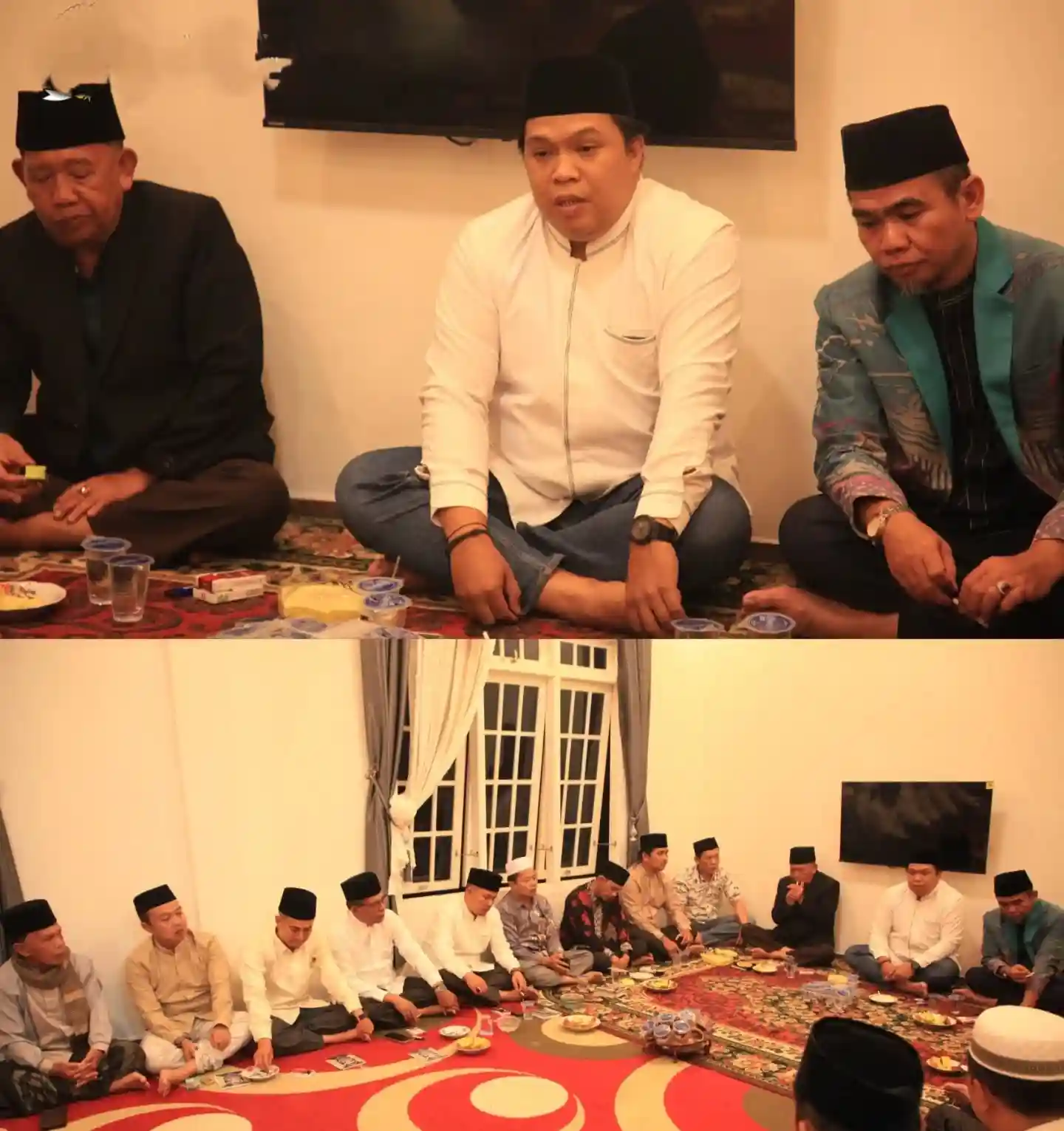 Pimpinan dan Anggota DPRD Beserta Jajaran Sekretariat DPRD Takziah kediaman Alm. Dahkir Yahya