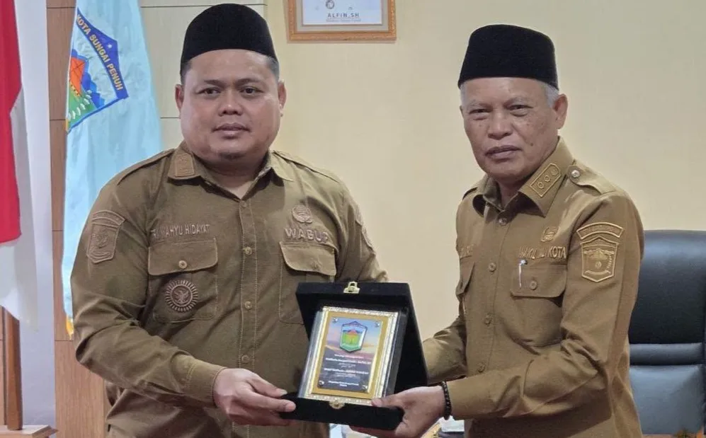 Wawako Azhar Hamzah Sambut Kunjungan Silaturahmi Wakil Bupati Bungo
