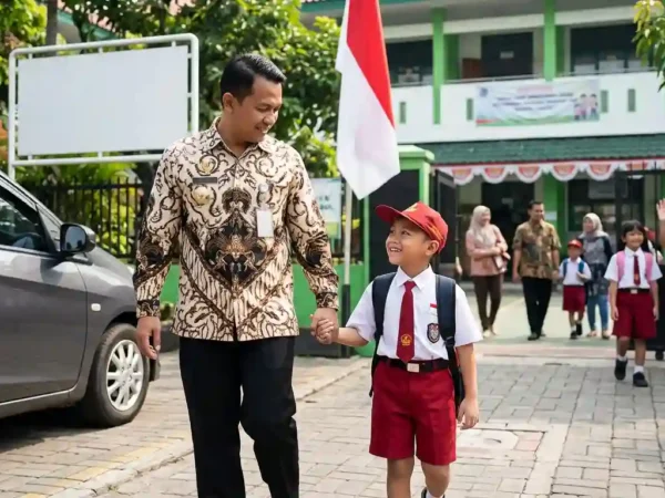 Antar Anak Hari Pertama Sekolah, ASN Boleh WFA