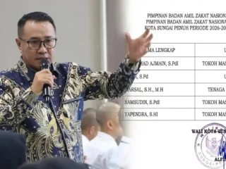 Ini Nama 5 Pimpinan BAZNAS Kota Sungai Penuh Periode 2026–2031