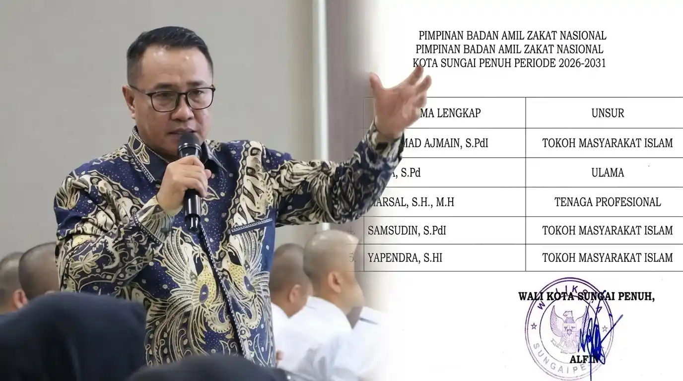 Pimpinan BAZNAS Kota Sungai Penuh
