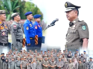 Mengabdi Untuk Warga, Wabup Murison Minta Damkar dan Satpol PP Kerinci Tampil Lebih Humanis