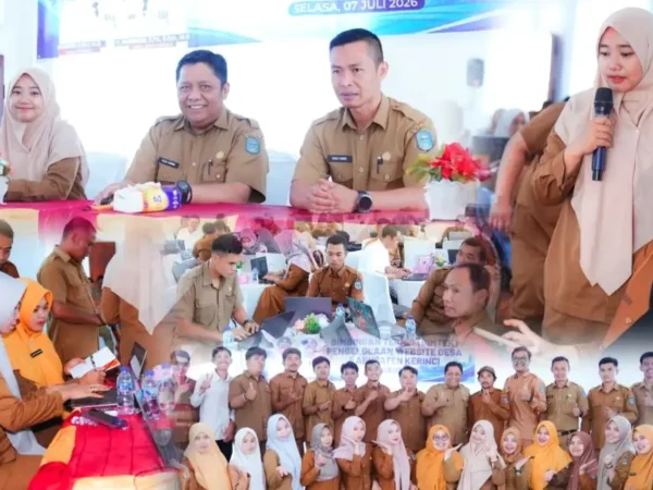 Digitalisasi Desa, Diskominfo Kerinci Latih Aparatur Kelola Website Resmi