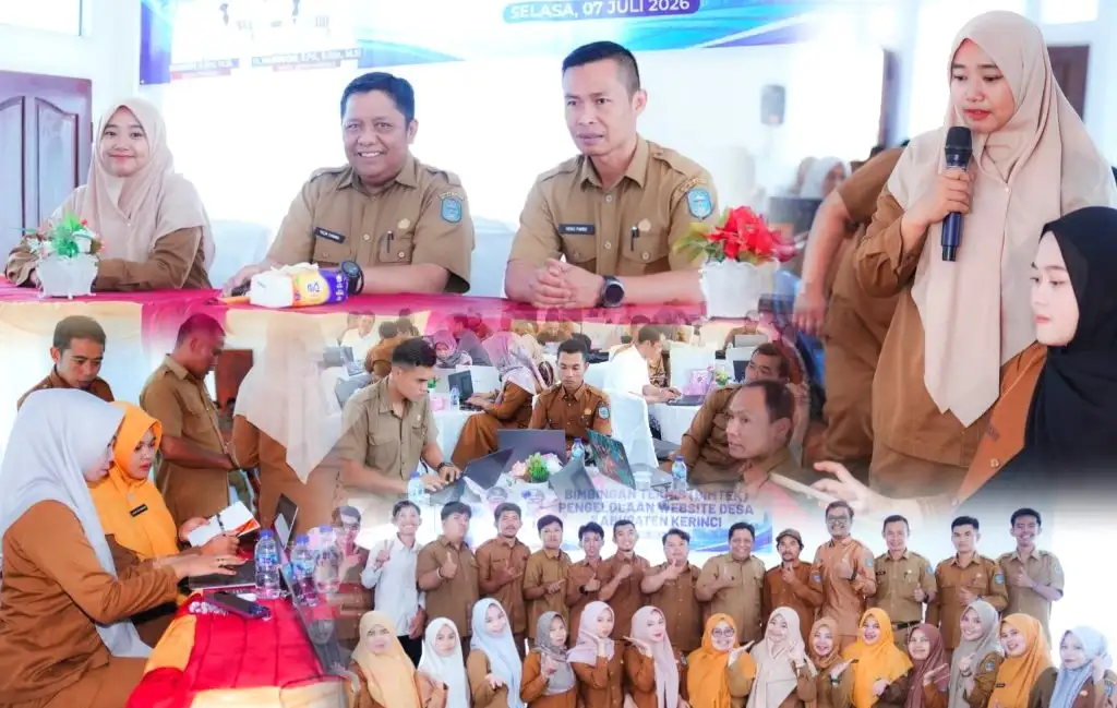 Diskominfo Kerinci Latih Aparatur Kelola Website Resmi