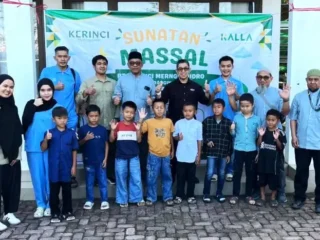 Peduli, PLTA KMH Gelar Khitan Massal Gratis untuk 50 Anak Kerinci