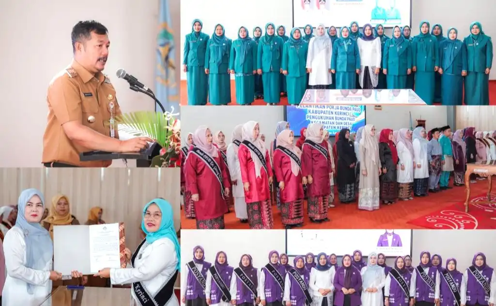 Masa Depan Anak Kerinci Jadi Prioritas Utama Pengurus PKK dan Bunda PAUD Baru