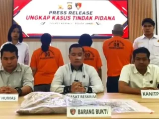 Polisi Ringkus Komplotan Perampok Emas Modus Hipnotis di Sungai Penuh