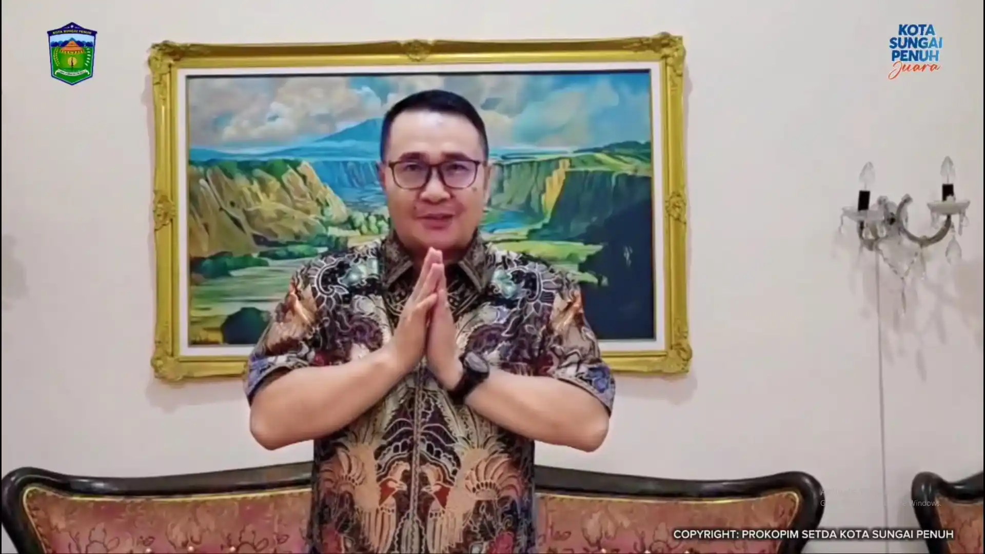 Wako Alfin Ajak Para Ayah Antar Anak di Hari Pertama Sekolah