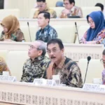 RDP dengan Komisi II DPR RI, Sekjen ATR/BPN Laporkan Capaian Pelaksanaan Tujuh Layanan Prioritas