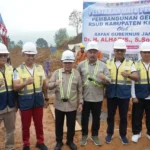 Gubernur Al Haris Letakkan Batu Pertama Pembangunan RSUD Kerinci