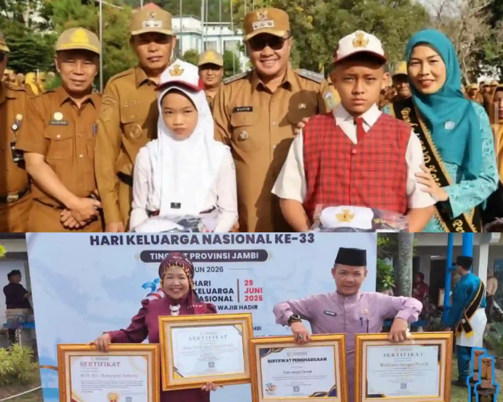 Sungai Penuh Raih Tiga Penghargaan di HARGANAS 2026