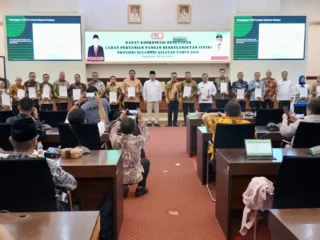 Menteri Nusron Rakor Bersama Kepala Daerah Se-Sulsel