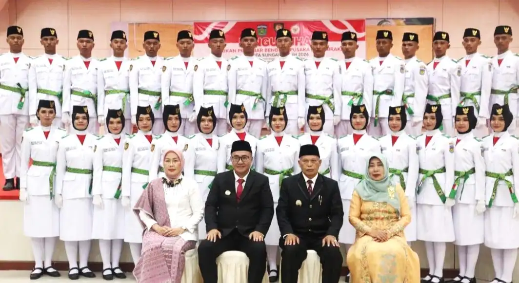 Anggota Paskibraka Kota Sungai Penuh 2026