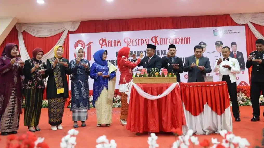 Pemkot Sungai Penuh Gelar Malam Resepsi Kemerdekaan RI ke-81