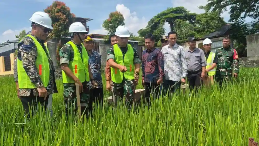 Wako Alfin Apresiasi Dukungan TNI dalam Oplah Lahan Rawa