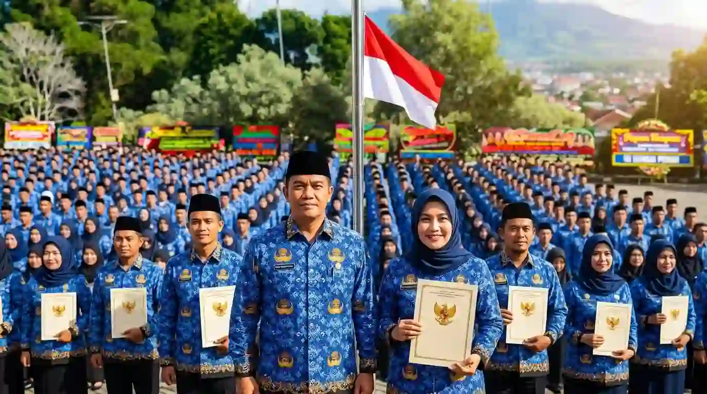 CPNS Sungai Penuh Terima SK