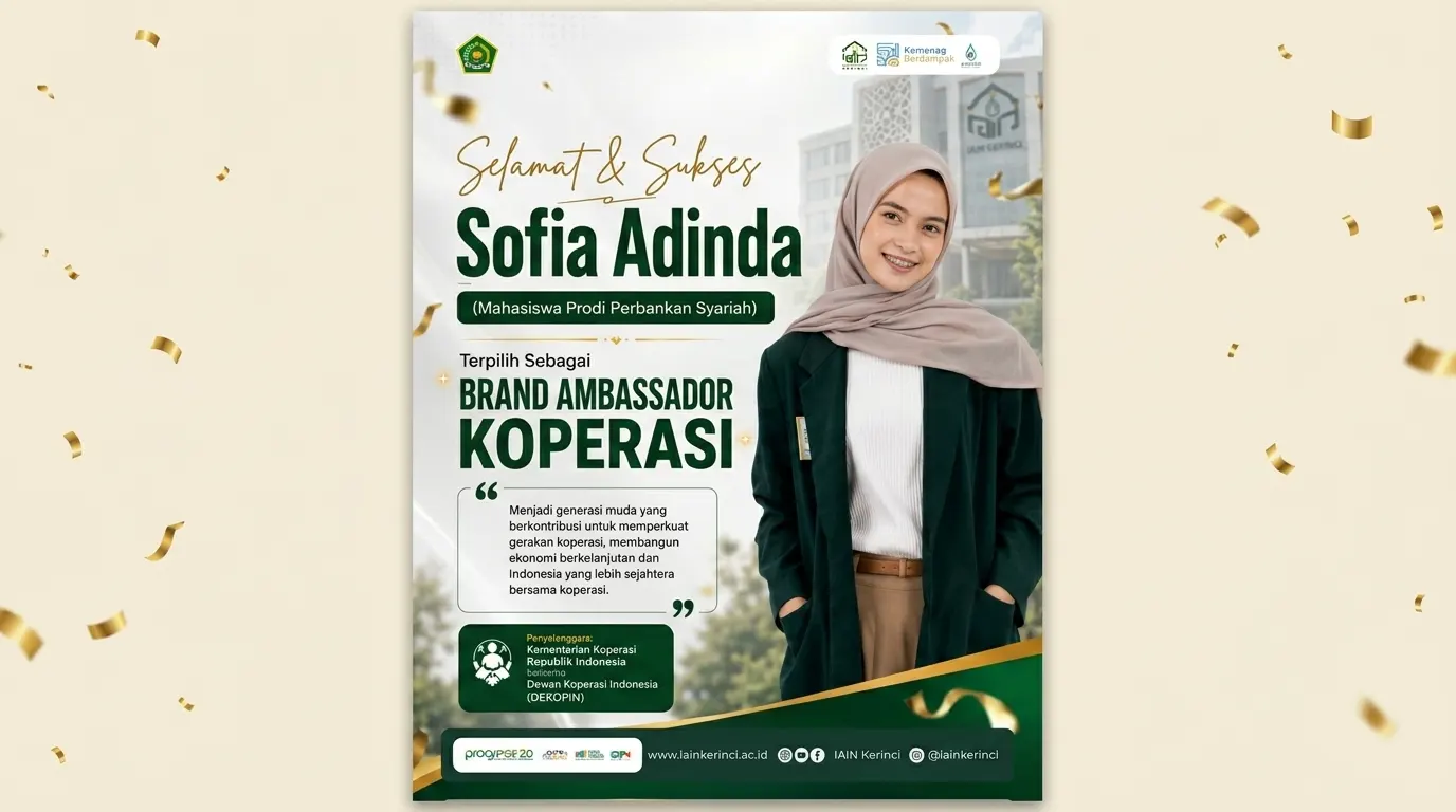 Sofia Adinda Brand Ambassador Koperasi Nasional