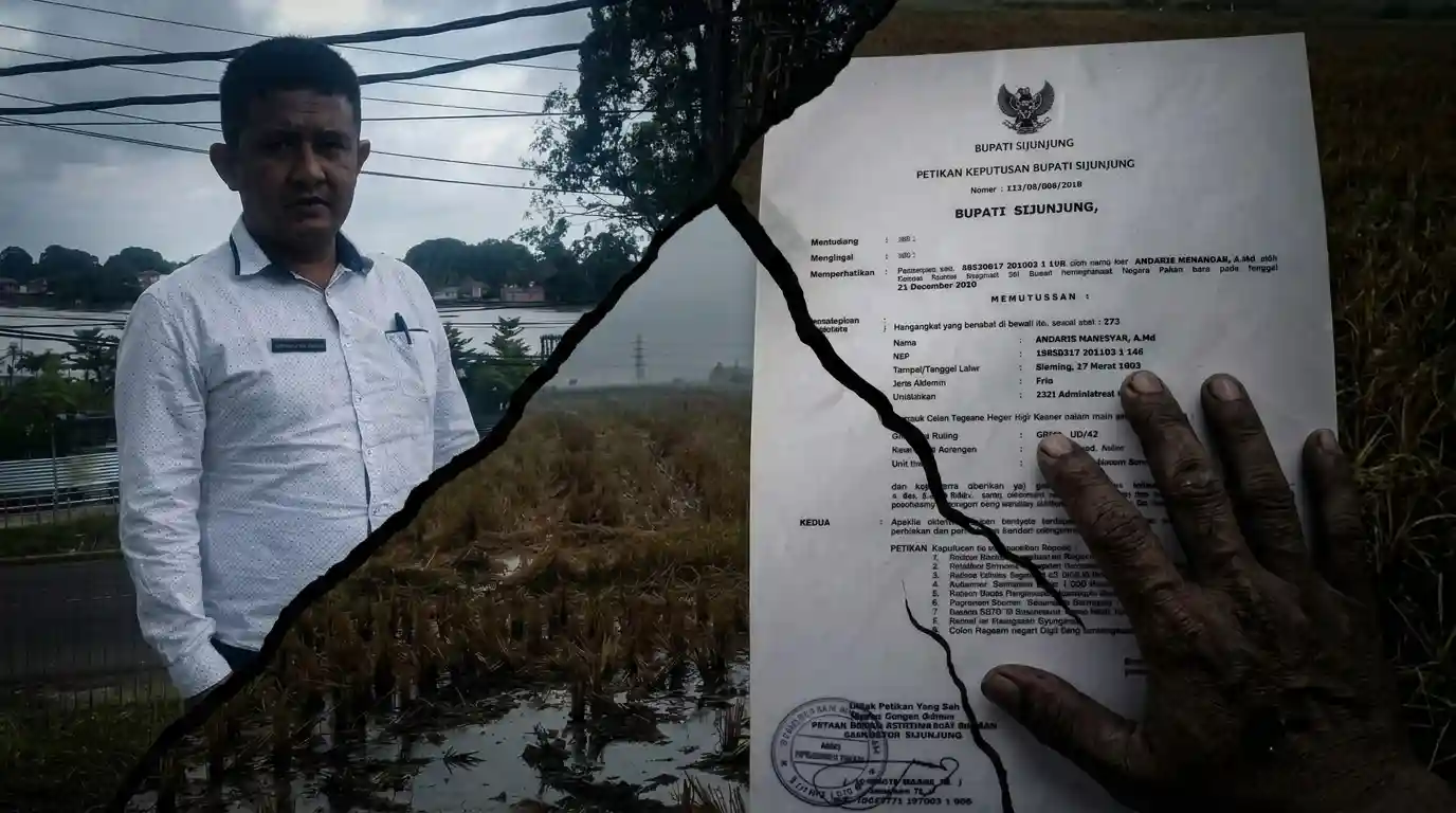 Oknum ASN Sungai Penuh Bawa Lari Hasil Panen Petani
