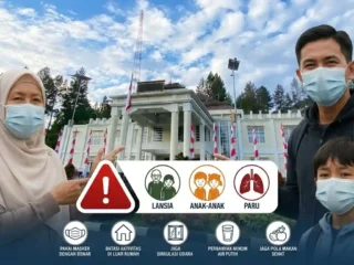 Kualitas Udara Buruk, Wako Alfin Imbau Warga Pakai Masker