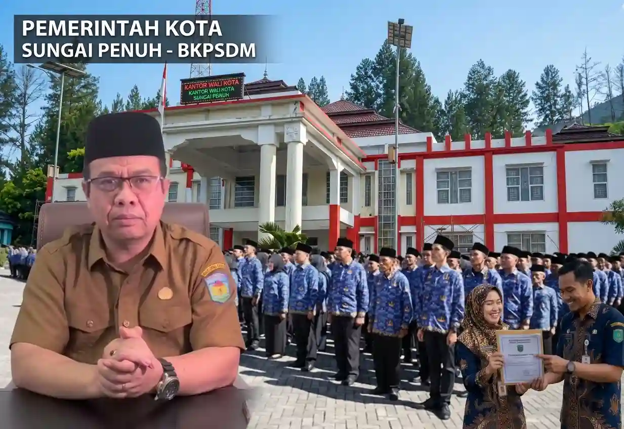 Pemkot Sungai Penuh Perpanjang Kontrak Kerja PPPK Paruh Waktu